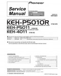 Сервисная инструкция Pioneer KEH-4011, KEH-P5010R, KEH-P5011