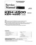 Сервисная инструкция Pioneer KEH-4500, 4550