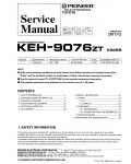 Сервисная инструкция Pioneer KEH-9076
