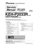 Сервисная инструкция Pioneer KEH-P2030R, KEH-P2033R