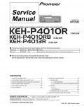 Сервисная инструкция Pioneer KEH-P4010R, KEH-P4010RB, KEH-P4013R