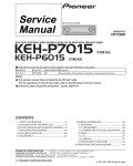 Сервисная инструкция Pioneer KEH-P6015, KEH-P7015