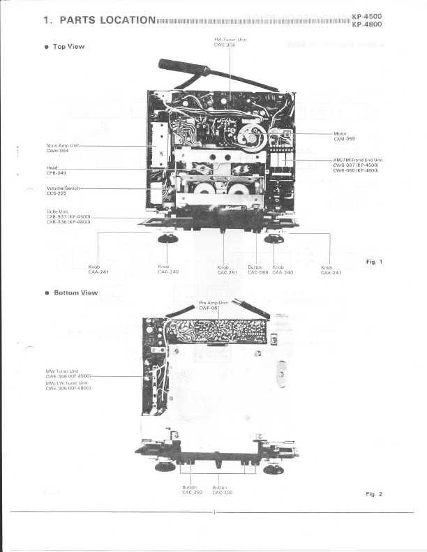 Сервисная инструкция Pioneer KP-4500, KP-4800