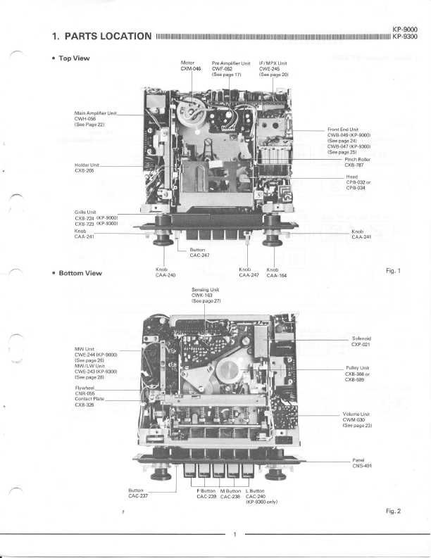 Сервисная инструкция Pioneer KP-9000, KP-9300