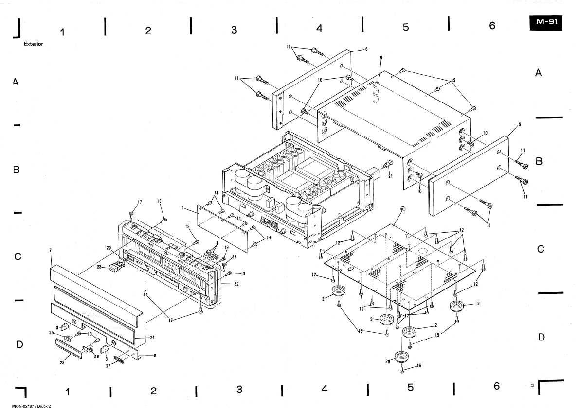 Сервисная инструкция Pioneer M-90A, M-91