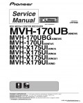 Сервисная инструкция PIONEER MVH-X175UI, X179UI