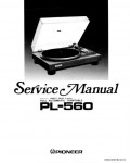 Сервисная инструкция PIONEER PL-560