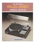 Сервисная инструкция Pioneer PLC-590