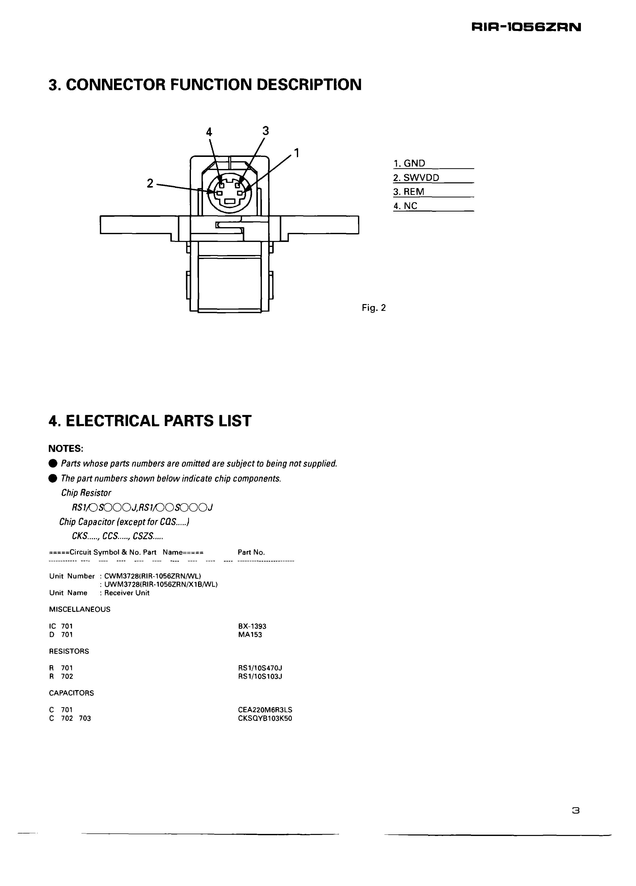 Сервисная инструкция Pioneer RIR-1056