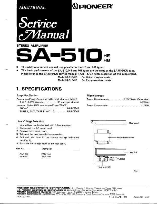 Pioneer sa 8900 схема