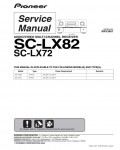Сервисная инструкция Pioneer SC-LX72, SC-LX82