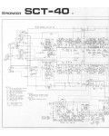 Сервисная инструкция Pioneer SCT-40