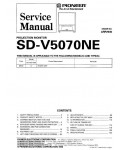 Сервисная инструкция Pioneer SD-V5070NE