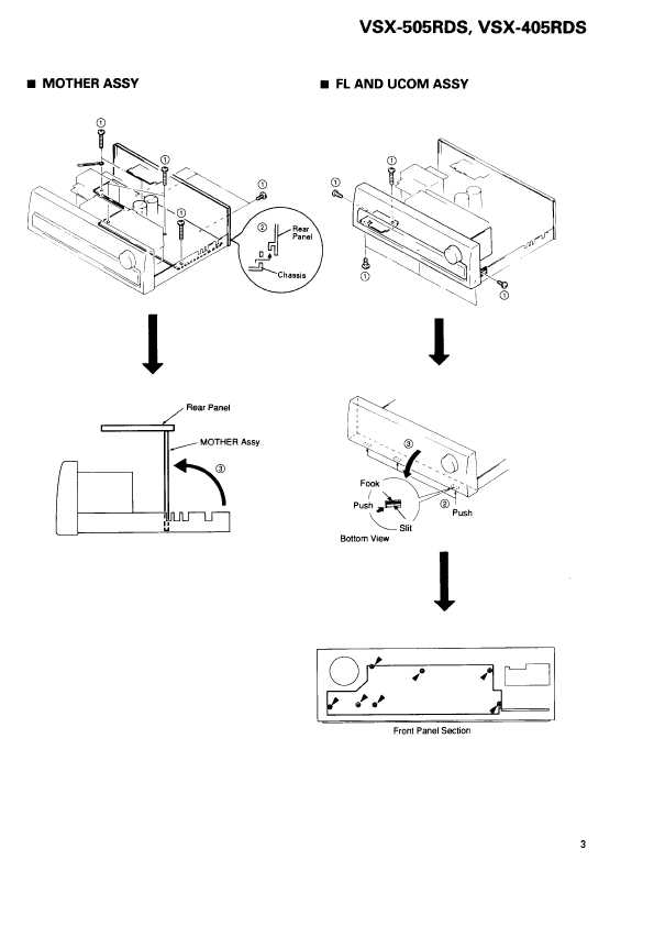 Сервисная инструкция Pioneer VSX-405RDS, VSX-505RDS