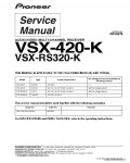 Сервисная инструкция PIONEER VSX-420, RS320, RRV4078