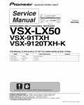 Сервисная инструкция Pioneer VSX-LX50