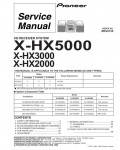 Сервисная инструкция Pioneer X-HX2000, X-HX3000, X-HX5000