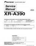 Сервисная инструкция Pioneer XR-A390