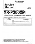 Сервисная инструкция PIONEER XR-P3500M, RRV1218
