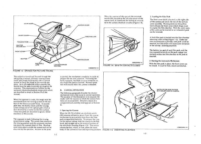 Сервисная инструкция Polaroid SX-70