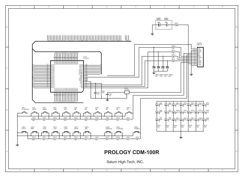 Сервисная инструкция Prology CMD-100R