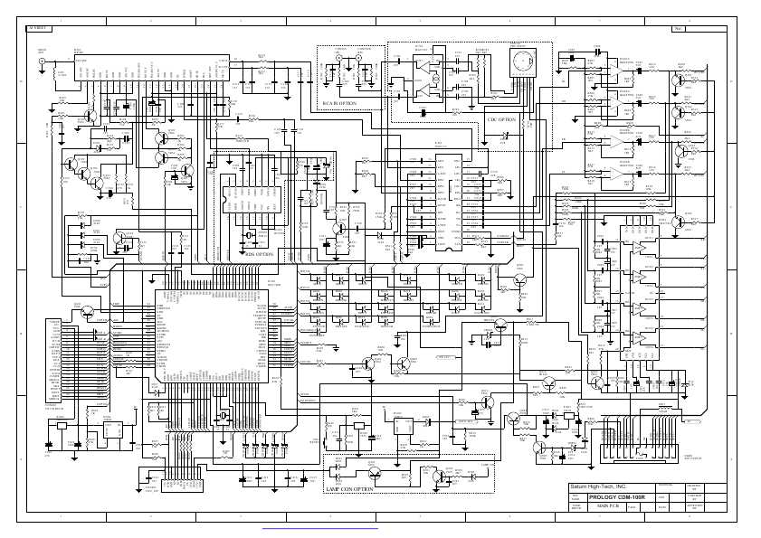 Сервисная инструкция Prology CMD-100R