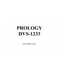 Сервисная инструкция Prology DVS-1233