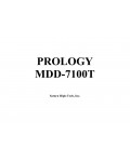 Сервисная инструкция Prology MDD-7100T