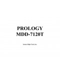 Сервисная инструкция Prology MDD-7120T