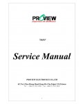 Сервисная инструкция Proview 786PF