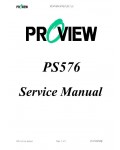 Сервисная инструкция Proview PS576