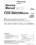 Сервисная инструкция Pioneer CDX-M2096