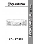 Сервисная инструкция Roadstar CD-775RD