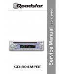 Сервисная инструкция Roadstar CD-804MPBT