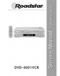 Сервисная инструкция Roadstar DVD-4001VCR