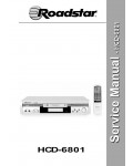 Сервисная инструкция Roadstar HCD-6801