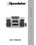 Сервисная инструкция Roadstar HIF-9981