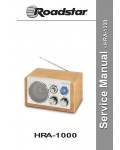 Сервисная инструкция Roadstar HRA-1000