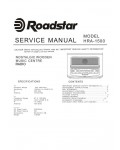 Сервисная инструкция Roadstar HRA-1500