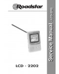 Сервисная инструкция Roadstar LCD-2202