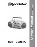 Сервисная инструкция Roadstar RCR-3526RC