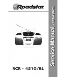 Сервисная инструкция Roadstar RCR-4510BL