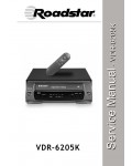 Сервисная инструкция Roadstar VDR-6205K