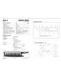 Сервисная инструкция Roland AX-1