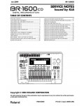 Сервисная инструкция Roland BR-1600CD