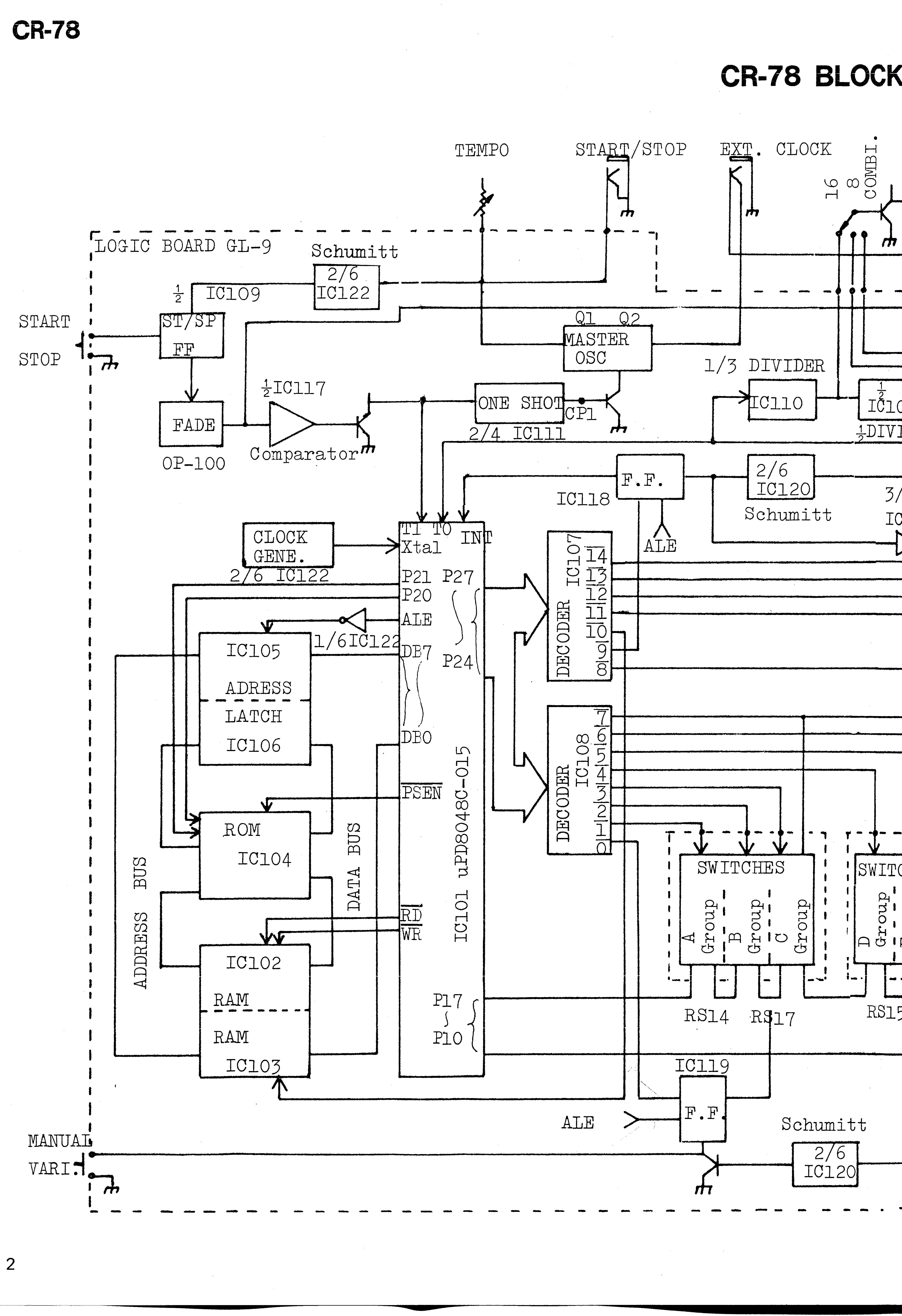 Сервисная инструкция Roland CR-78