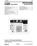 Сервисная инструкция Roland D2