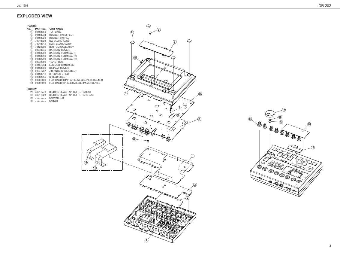 Сервисная инструкция Roland DR-202