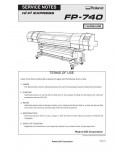 Сервисная инструкция Roland FP-740