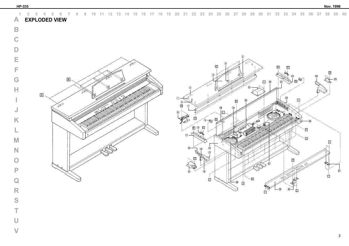 Сервисная инструкция Roland HP-335